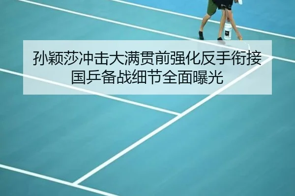 孙颖莎冲击大满贯前强化反手衔接 国乒备战细节全面曝光